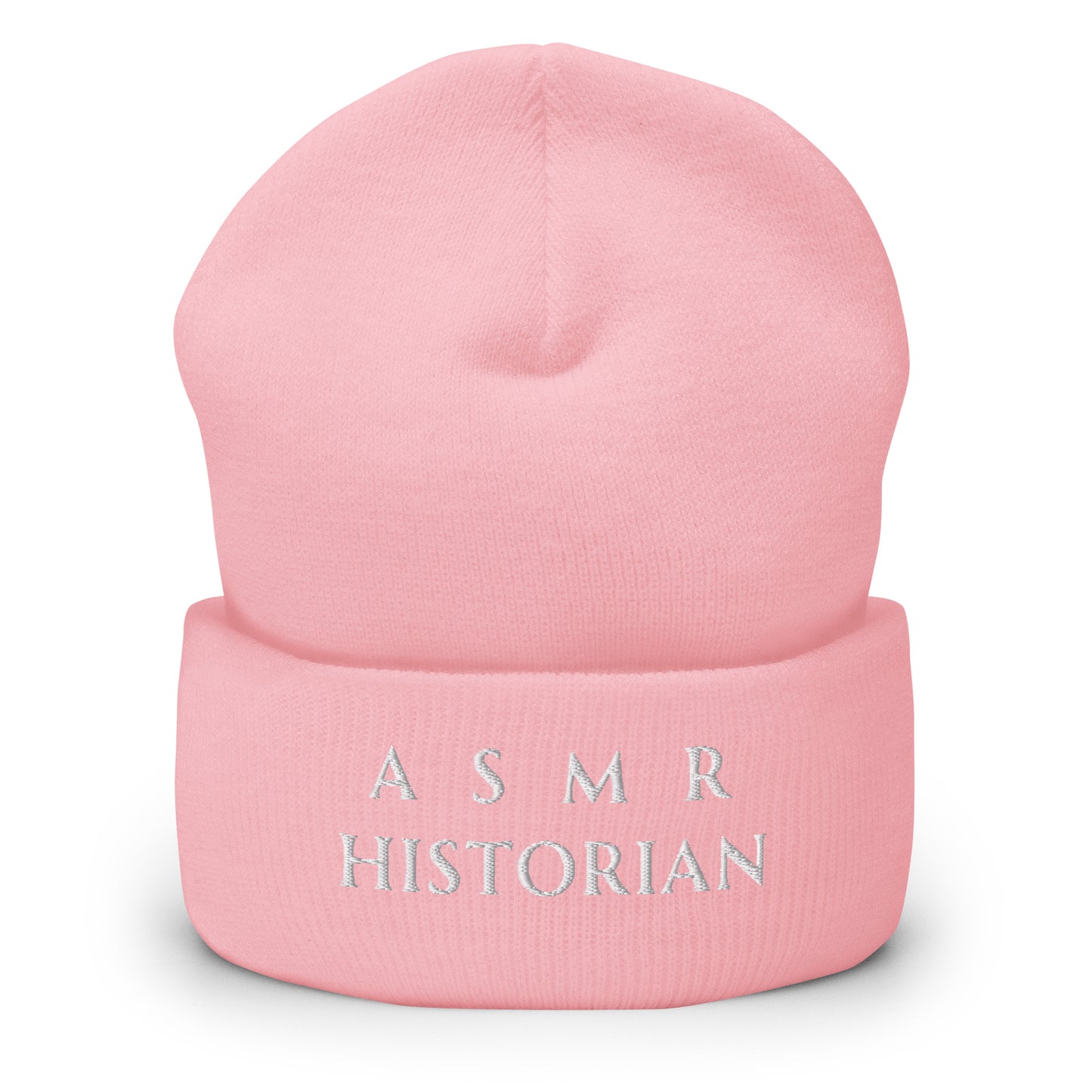 ASMR Historian Cuffed Beanie